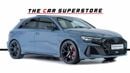 Audi RS3 TFSI quattro 2.5L Sportback Al Nabooda warranty Service Contract-Carbon RS Bucket Seats-Special Colo