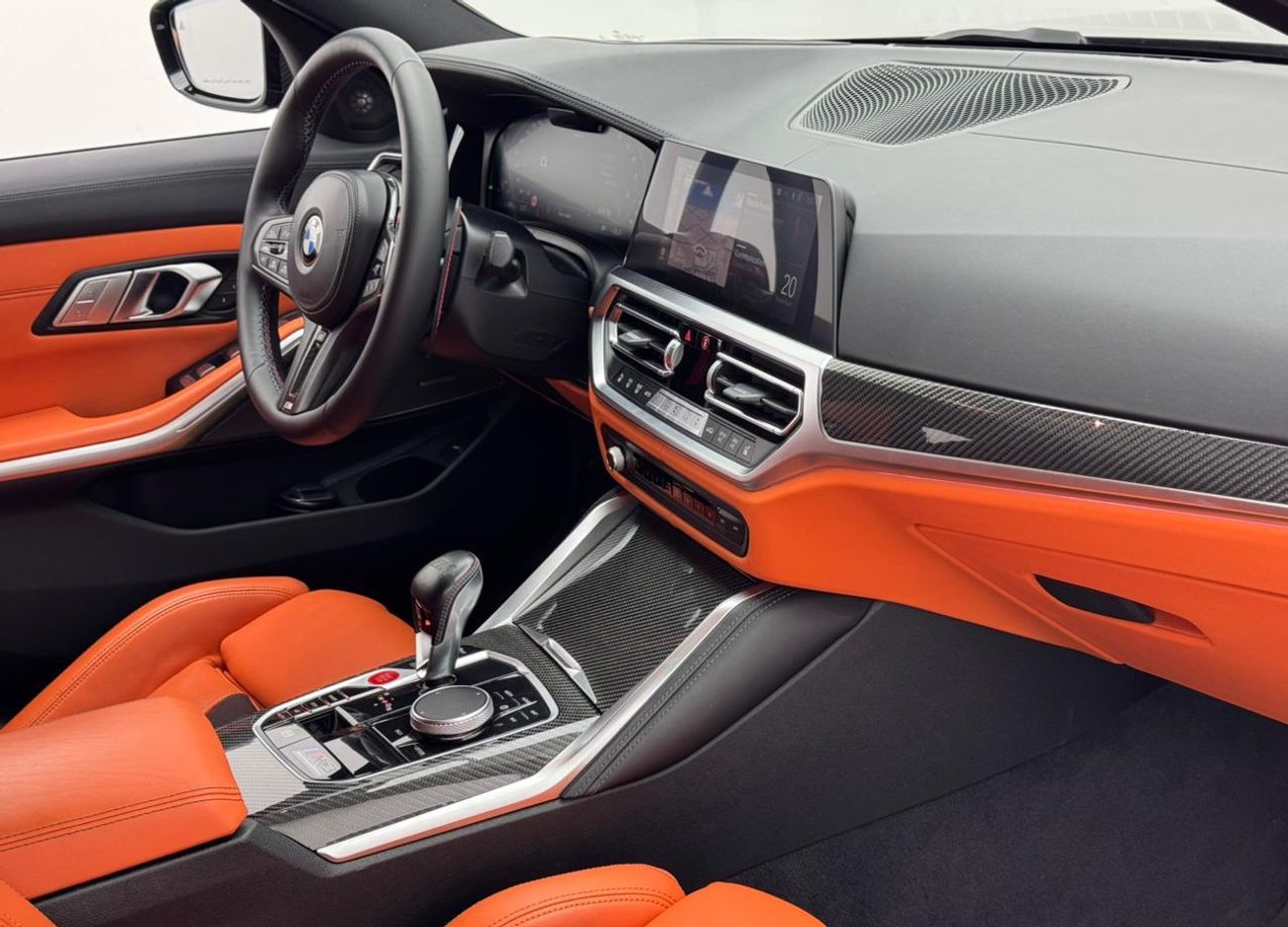 BMW M3 Competition 3.0L 2022 BMW M3 Competition, 2027 BMW Warranty, BMW Service History, GCC