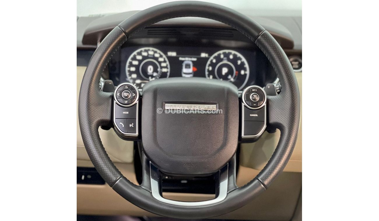 Land Rover Range Rover Sport 2017 Range Rover Sport SE Supercharged, Range Rover Warranty, Full Service History, GCC, Low Kms!