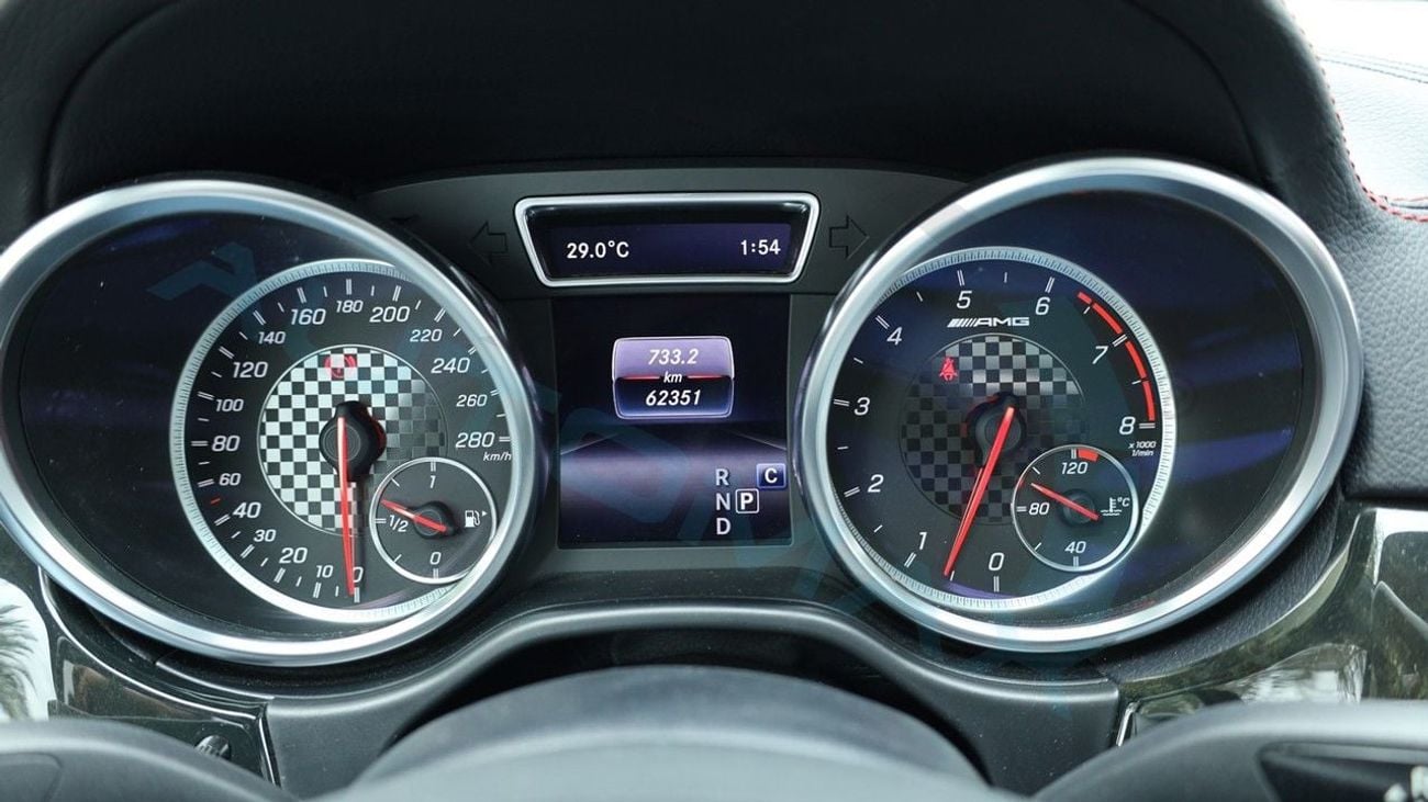 مرسيدس بنز GLE 43 AMG Coupe 4MATIC V6 3.0 BITURBO 2018 62500Km