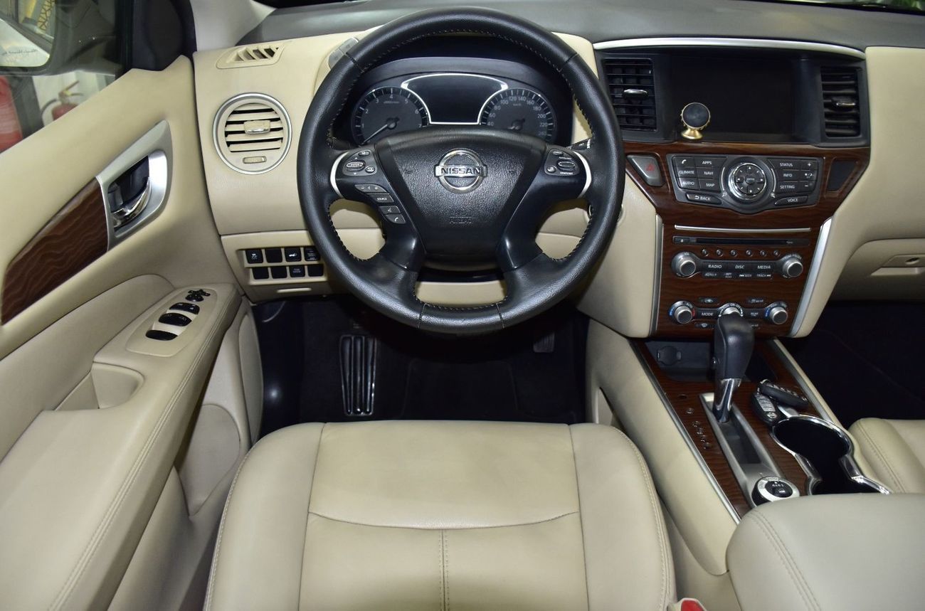 نيسان باثفايندر EXCELLENT DEAL for our Nissan Pathfinder SV 4WD ( 2020 Model ) in White Color GCC Specs