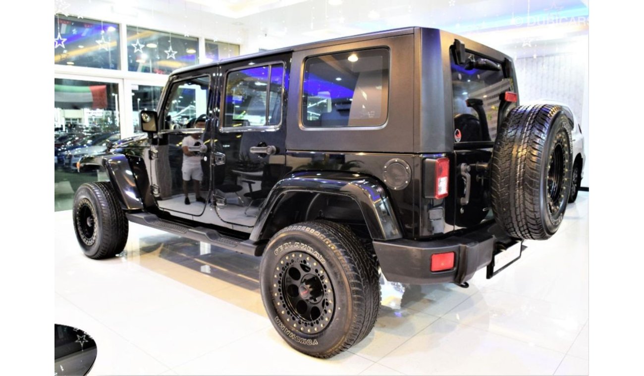 جيب رانجلر Amazing Jeep Wrangler SAHARA 2009 Model!! in Black Color! GCC Specs