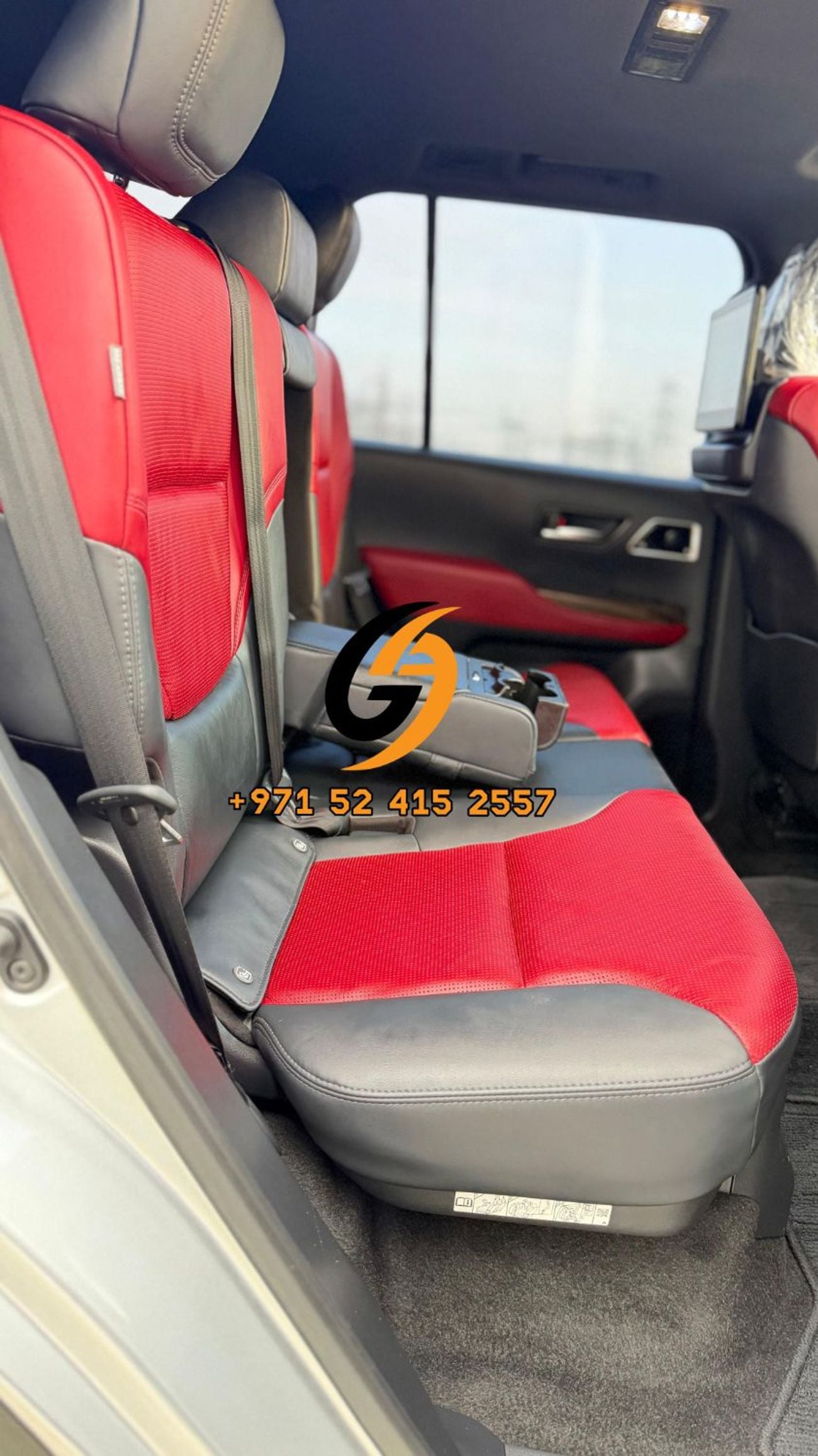 تويوتا لاند كروزر 2024 Model VXR TWIN TURBO 3,5L ENGINE FULL OPTION RED AND BLACK INTERIOR INSIDE VERY CLEAN AND PERFE