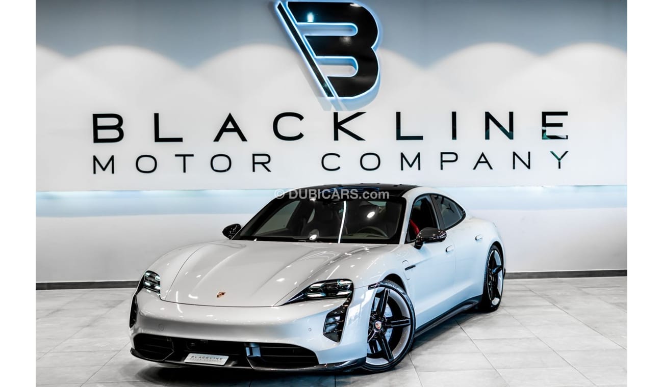 Porsche Taycan 2021 Porsche Taycan Turbo, 2025 Porsche Warranty, Carbon Ceramic Brakes, Huge Options, Low KMs, GCC