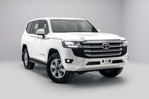 تويوتا لاند كروزر GXR Standard 3.5L - White Pearl Inside Black | Export Only