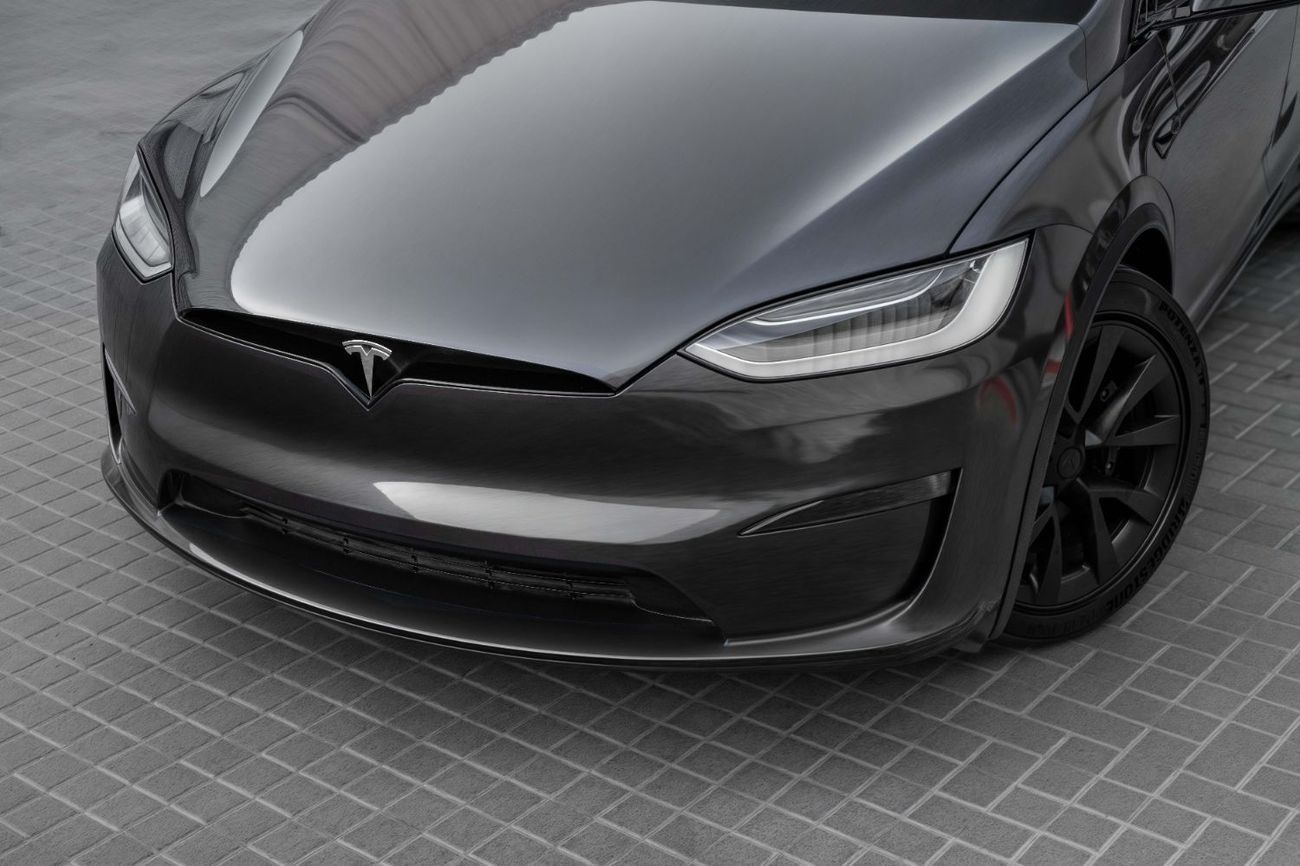 تسلا موديل اكس Long Range | 4,504 P.M | 0% Downpayment | Self Drive!