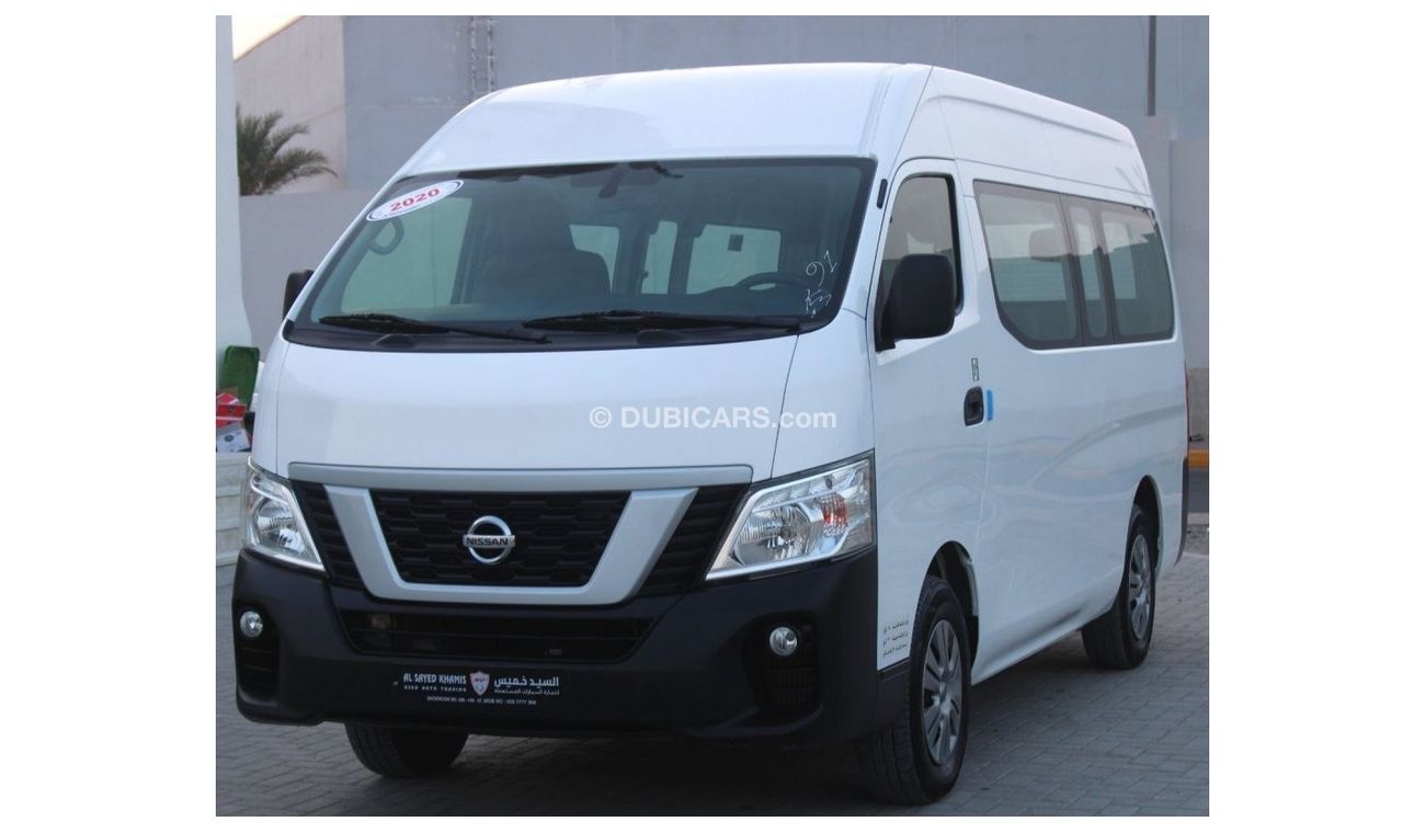 Nissan Urvan Window Van Wide Nissan Urvan Automatic 2020 GCC, in excellent condition
