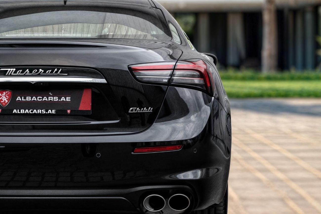 مازيراتي جيبلي GT Hybrid | 3,035 P.M  | 0% Downpayment | Low Mileage