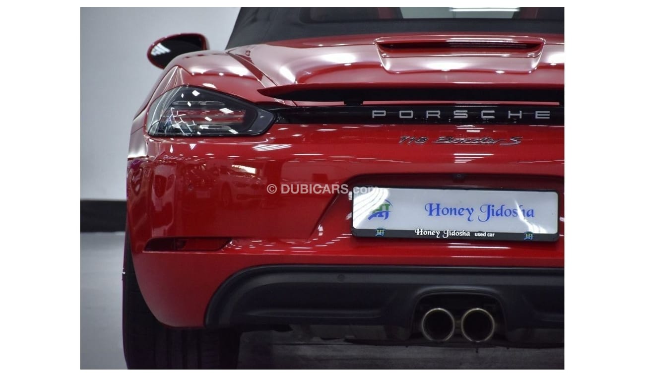 Porsche 718 Boxster EXCELLENT DEAL for our Porsche 718 Boxster S 2.5L ( 2017 Model ) in Red Color GCC Specs