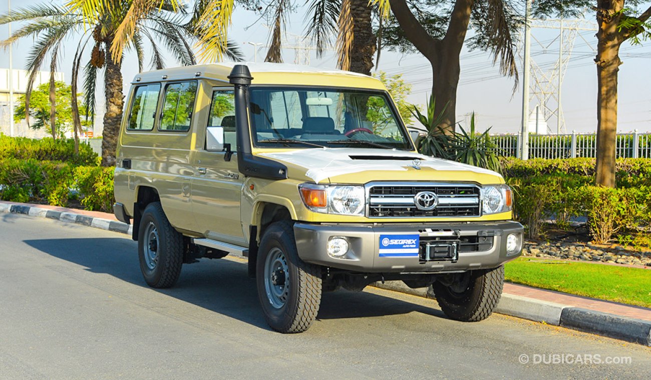 Toyota Land Cruiser HARD TOP 78 4.5 T-DSL V8 WINCH , DIFF LOCK FOR EXPORT AVAILABLE IN COLORS MODEL 2021 & 2020