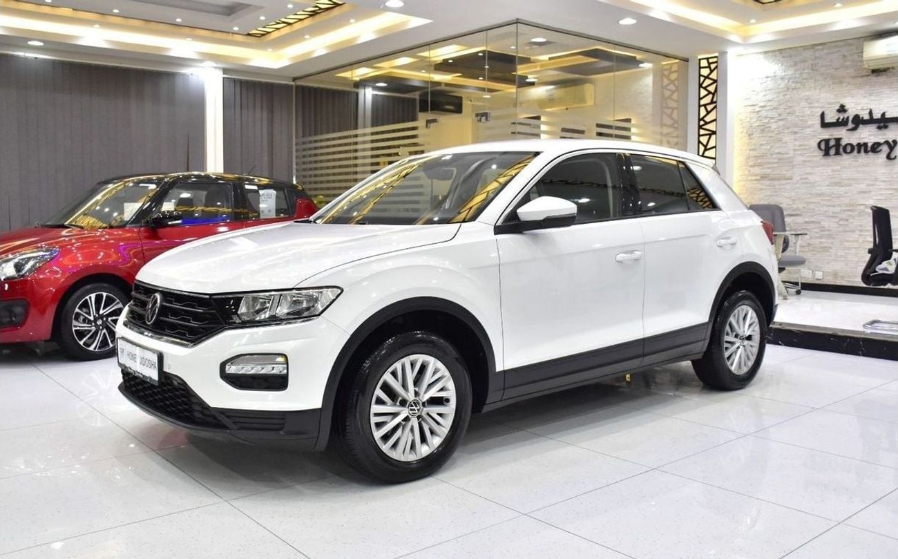 فولكس واجن T ROC EXCELLENT DEAL for our Volkswagen T-ROC ( 2021 Model ) in White Color GCC Specs