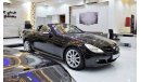 Mercedes-Benz SLK 280 EXCELLENT DEAL for our Mercedes Benz SLK 280 CONVERTIBLE ( 2007 Model ) in Black Color GCC Specs