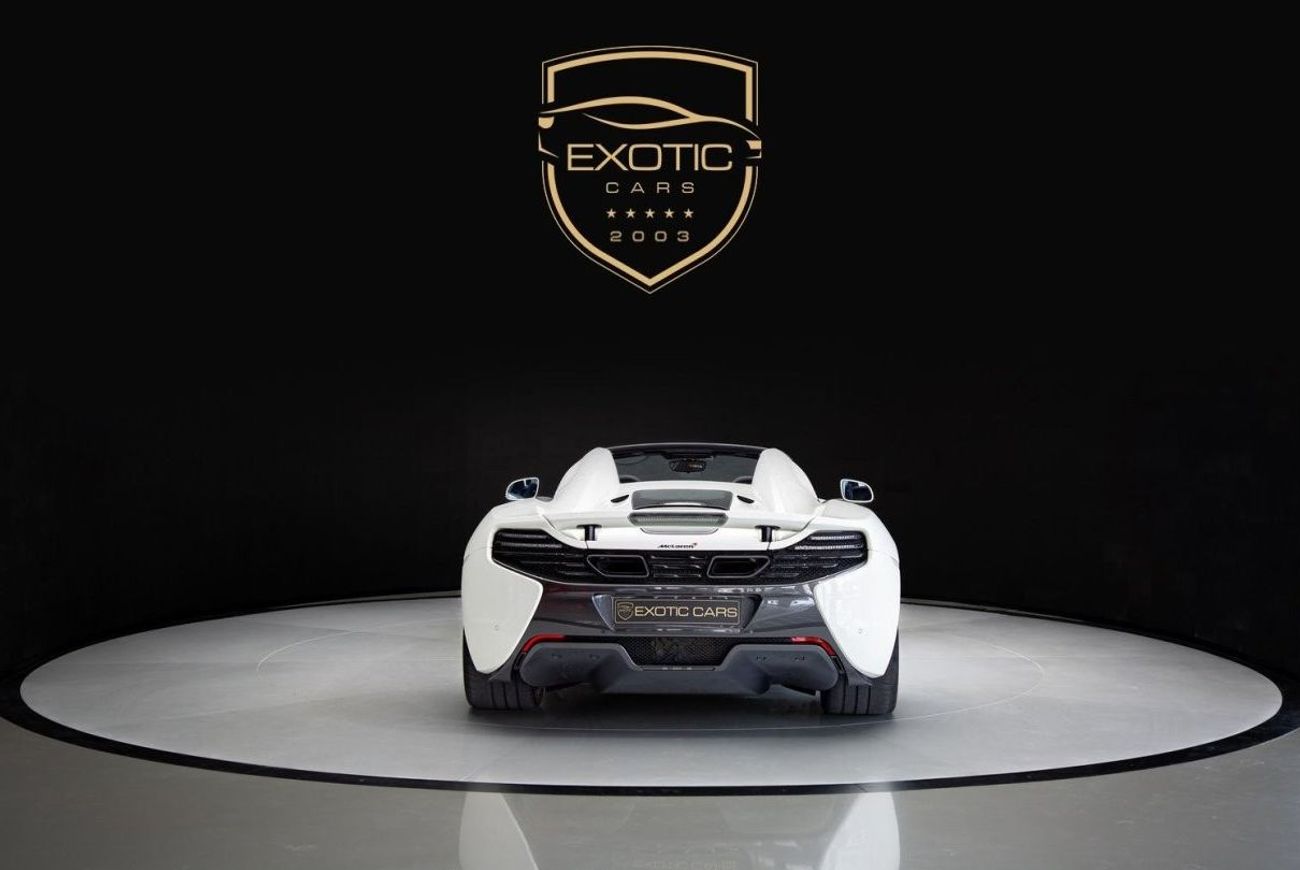 McLaren 650S McLaren 650s Spider