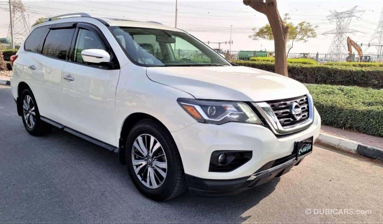 Nissan Pathfinder SL NISSAN PATHFINDER 2018 WITH ONLY 47K KM IN BEAUTIFUL SHAPE FOR 69K AED WITH 1 YEAR WARRANTY