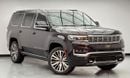جيب واجونير 2023 Jeep Grand Wagoneer Series 3, 07/2028 Jeep Warranty, Jeep Full Service History, GCC