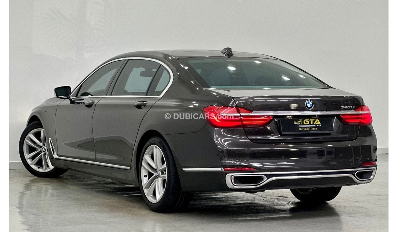 بي أم دبليو 740Li لاكجري 2017 BMW 740Li, BMW Service Pack 2025, BMW Service History, Low kms, GCC Specs
