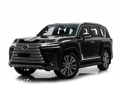 لكزس LX 700h SIGNATURE أسود/أحمر - أوتوبارك - مواصفات عمانية - توربو سبورت