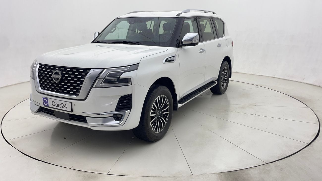 نيسان باترول 2023 SE PLATINUM CITY | AED 2957/Month | 0 DP | 30 Day Return | Warranty | Service History