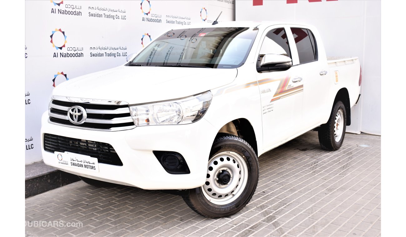 Toyota Hilux AED 1762 PM | 2.7L GLS 4WD GCC WARRANTY