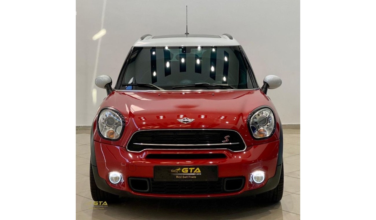 ميني كوبر كونتري مان 2016 Mini Countryman Cooper S, Warranty, Service History, GCC, Low Kms