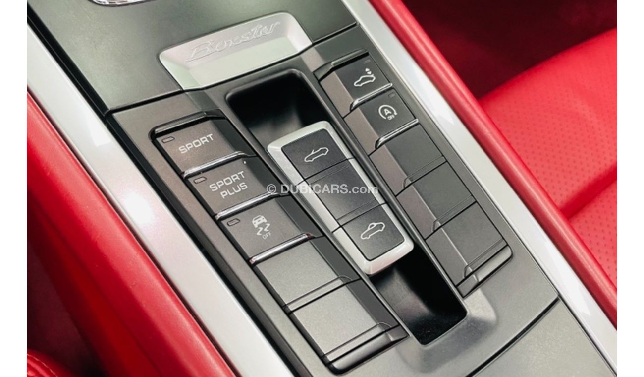 بورش بوكستر 718 Booster … S .. GCC .. FSH .. Perfect Condition ..