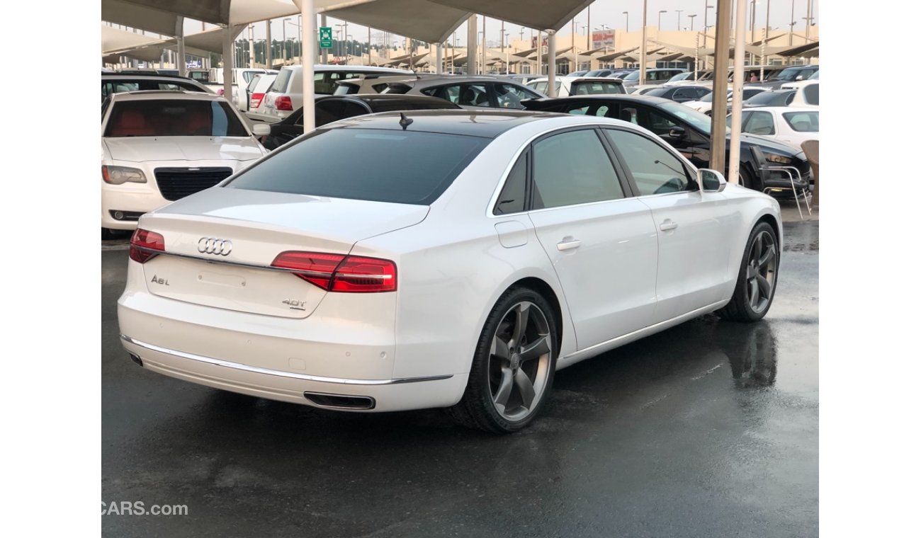 Audi A8 AUDI A8 MODEL 2015 GCC CAR PERFECT CONDITION FULL OPTION PANORAMIC ROOF LEATHER SEATS BACK SCREEN B