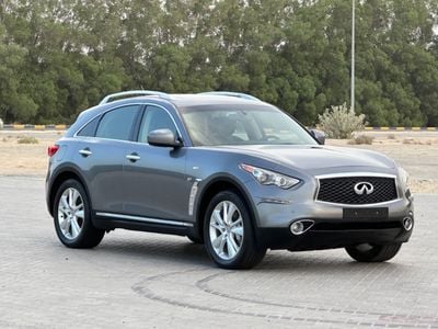 Infiniti QX70 MODEL 2017 GCC CAR PERFECT CONDITION INSIDE AND OUTSIDE FULL OPTION SUN ROOF LEATHER SEATS