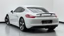 Porsche Cayman Std 2.7L 2015 Porsche Cayman, Service History, Excellent Condition, GCC