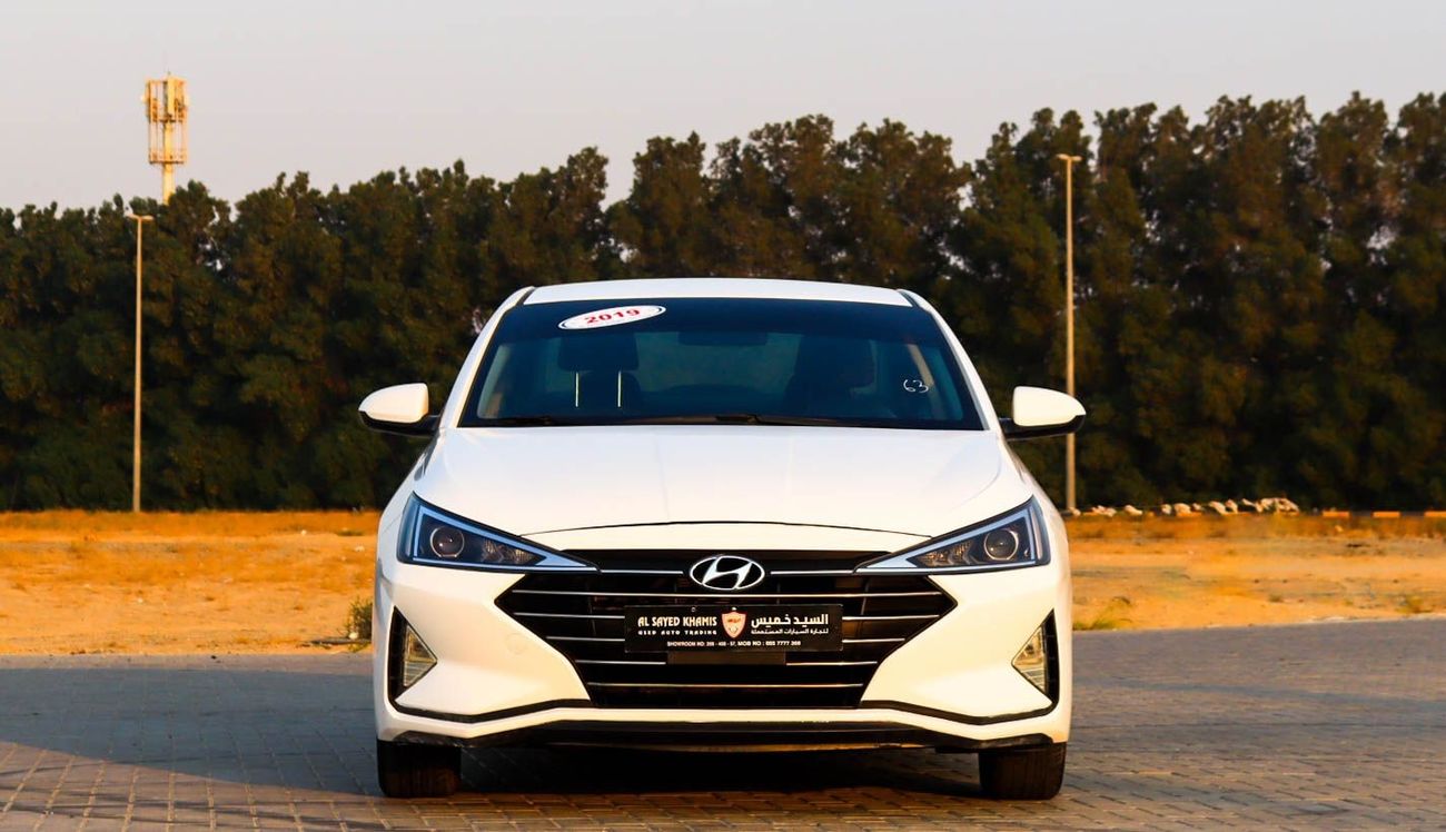 هيونداي إلانترا HYUNDAI ELANTRA 2019 GCC IN EXCELLENT CONDITION