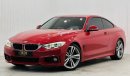 بي أم دبليو 428 Std 2015 BMW 428i Coupe, Service History, Excellent Condition, GCC