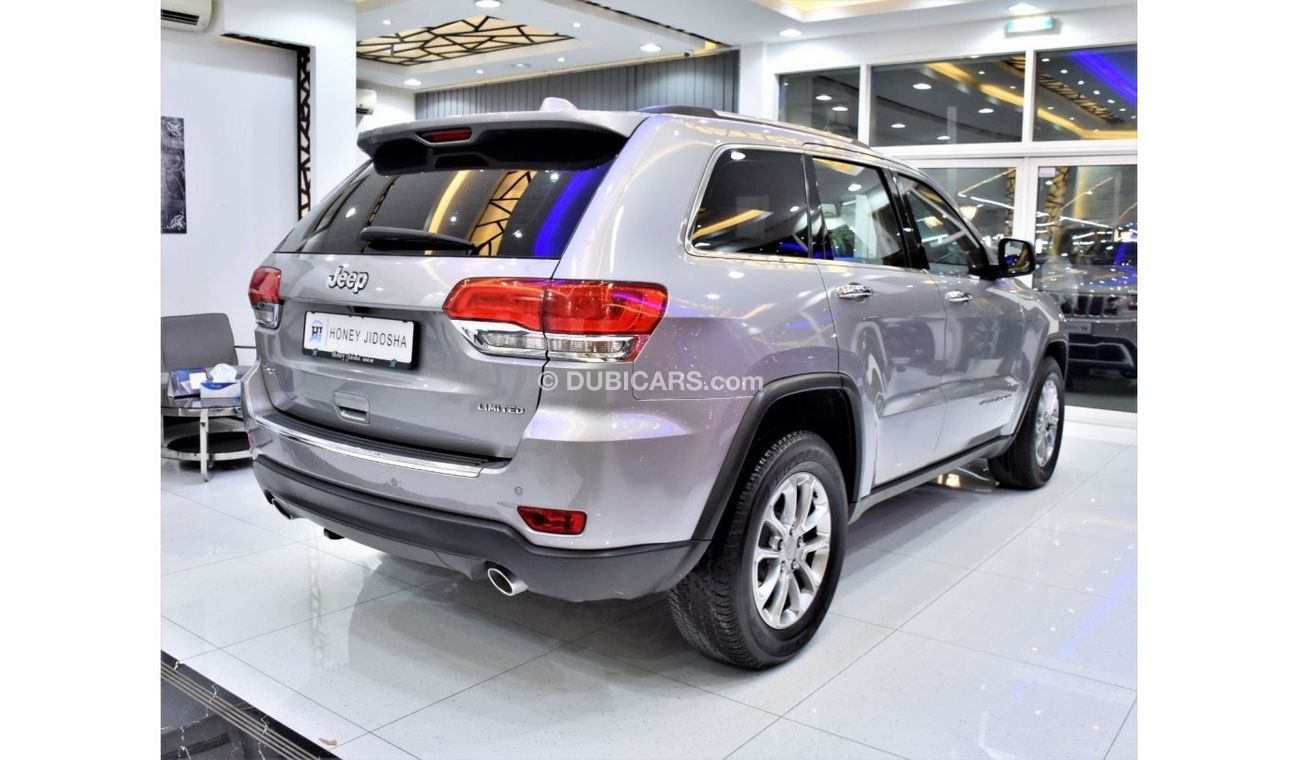 Jeep Grand Cherokee EXCELLENT DEAL for our Jeep Grand Cherokee Limited 4x4 ( 2016 Model ) in Silver Color GCC Specs