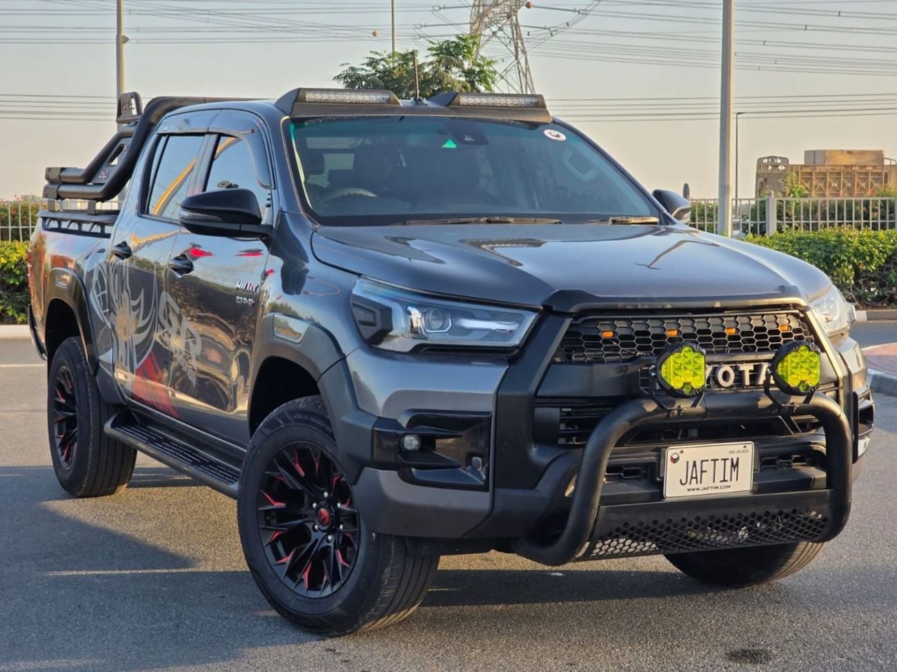Toyota Hilux DOUBLE CABIN | RHD | 2021 | 2.8L DIESEL ENGINE | AUTOMATIC TRANSMISSION | NUDGE BAR