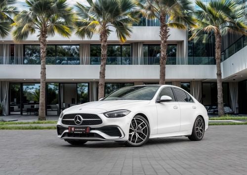مرسيدس بنز C 200 C200 AMG | 3,134 P.M | 0% Downpayment | GARGASH WARRANTY / SERVICE!