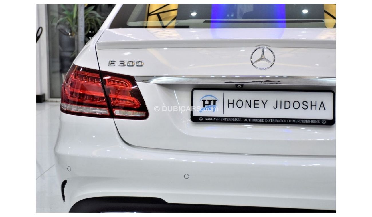 Mercedes-Benz E300 EXCELLENT DEAL for our Mercedes Benz E300 EDITION-E ( 2016 Model ) in White Color GCC Specs