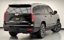 Cadillac Escalade 2023 Cadillac Escalade Sport, 02/2028 Cadillac Warranty + Service Contract, Cadillac FSH, GCC
