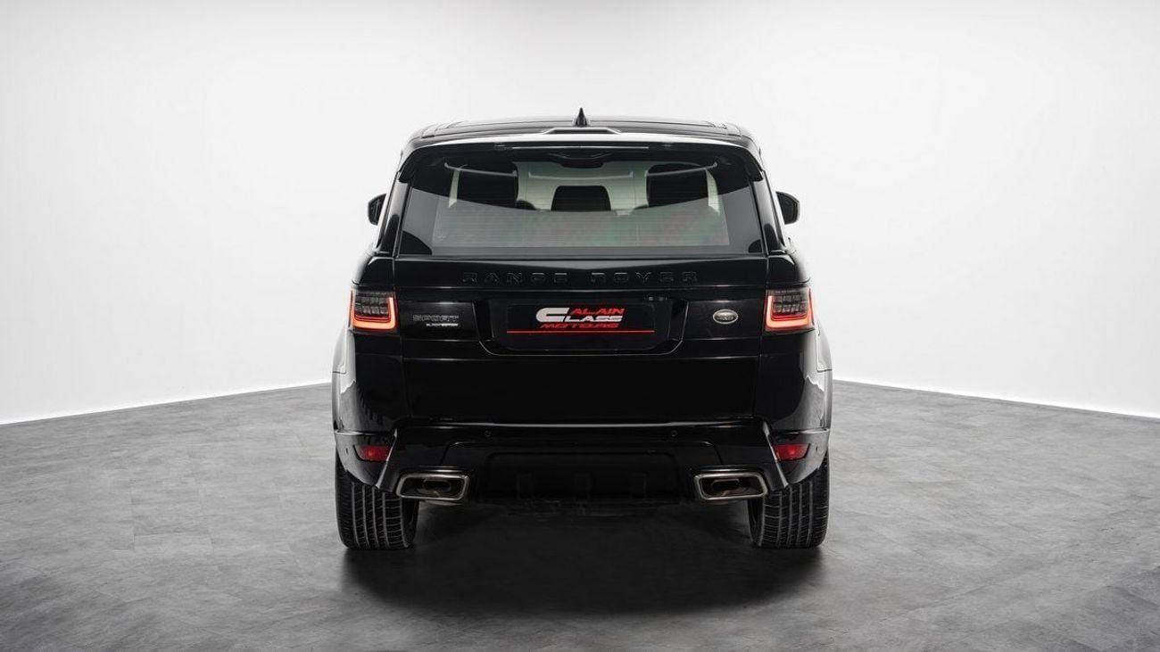 لاند روفر رينج روفر سبورت HSE Black Edition - 2021 - GCC - Under Warranty and Service Contract