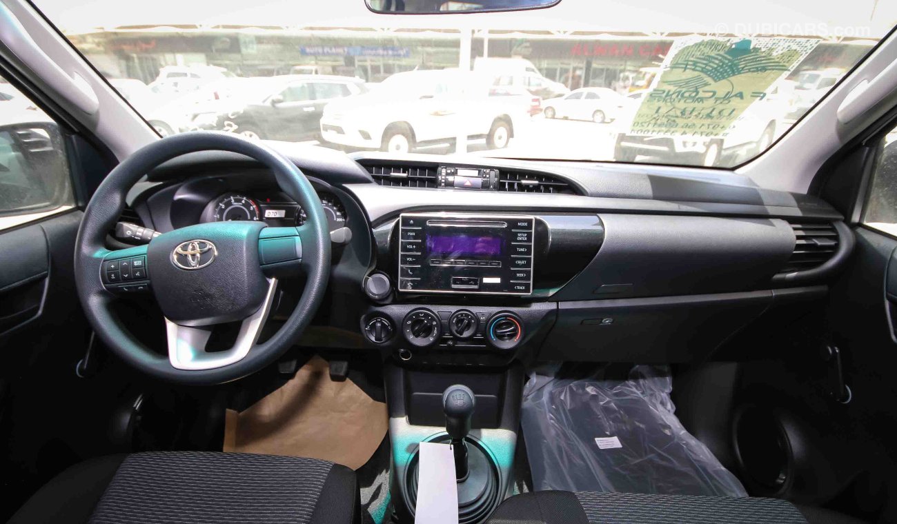 Toyota Hilux 2.4L Diesel 2018 Model for Export Only