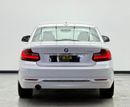 BMW 220i sport Line 2.0L 2016 BMW 220i Sportline, Full Service History, Excellent Condition, GCC