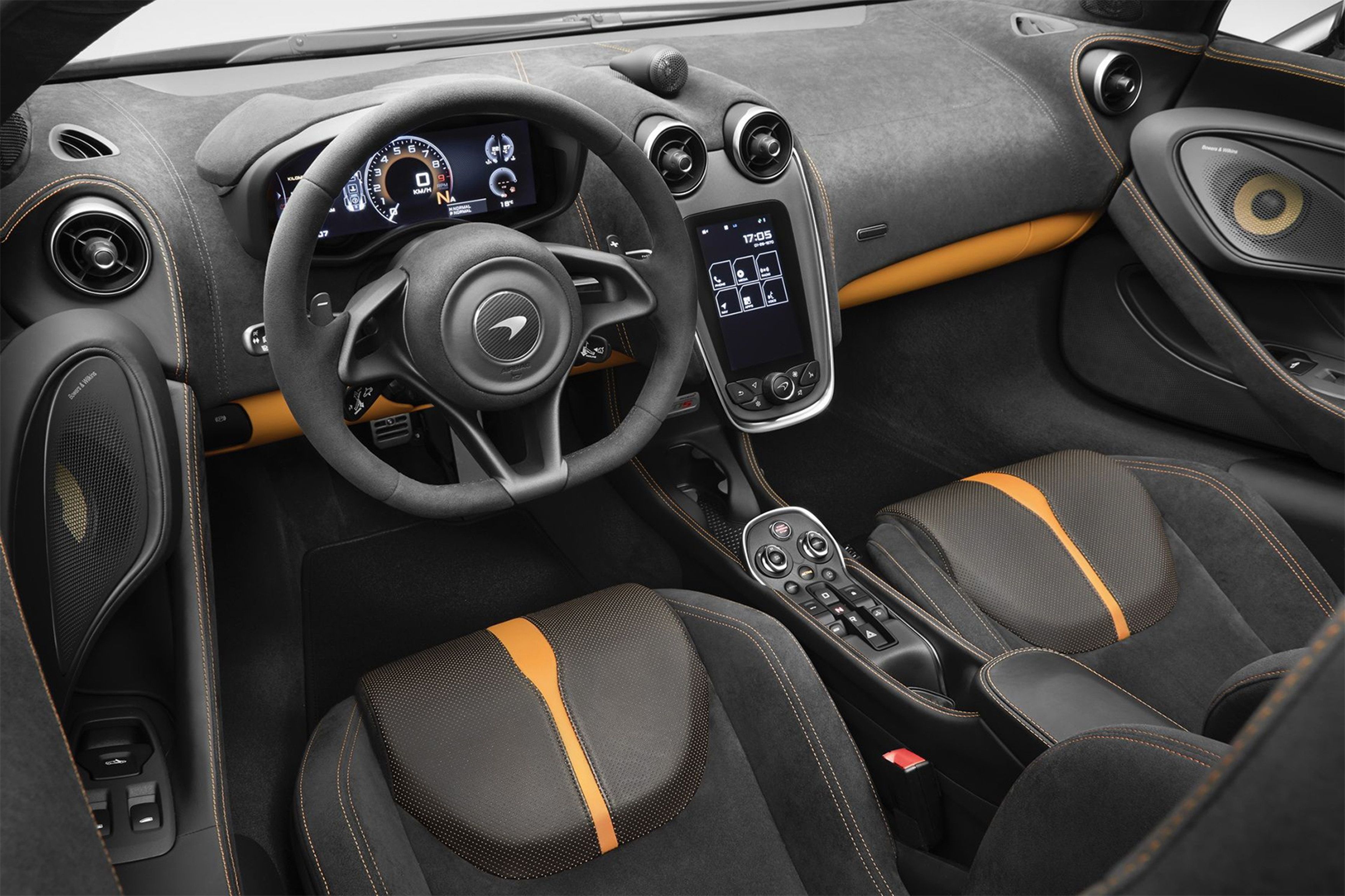 McLaren 570 interior - Cockpit