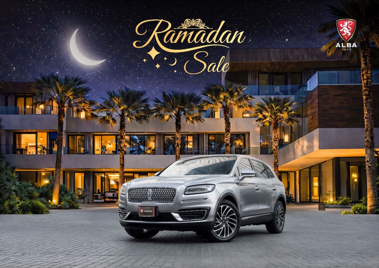 Lincoln Nautilus Nautlius 2.7L AWD | 1,665 P.M | 0% Downpayment | Nautilus 2.7L AWD | Under Warranty | Ramadan Offer!