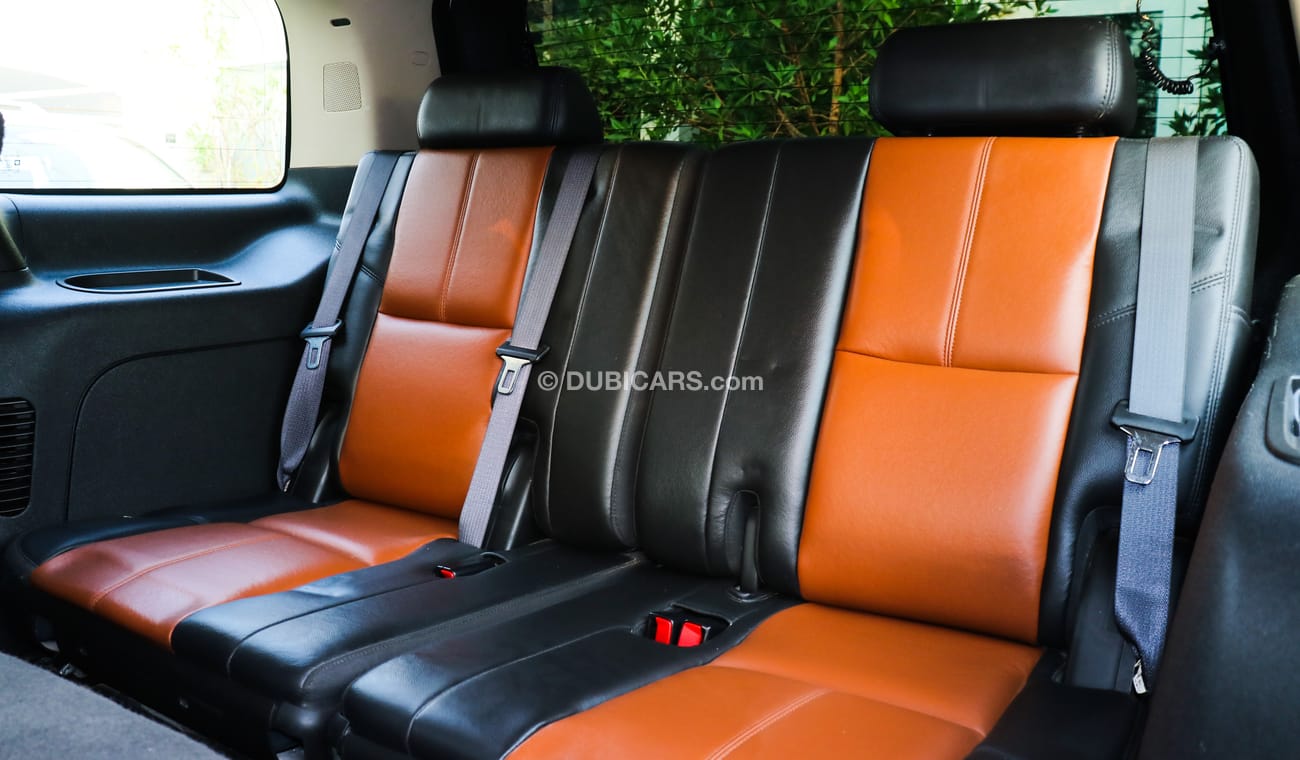 شيفروليه تاهو خليجى صبغ وكالة رقم 1 موديل 2008 لون أبيض فتحة جلد مثبت بحالة ممتازة لاتحتاج لأى مصاريف.