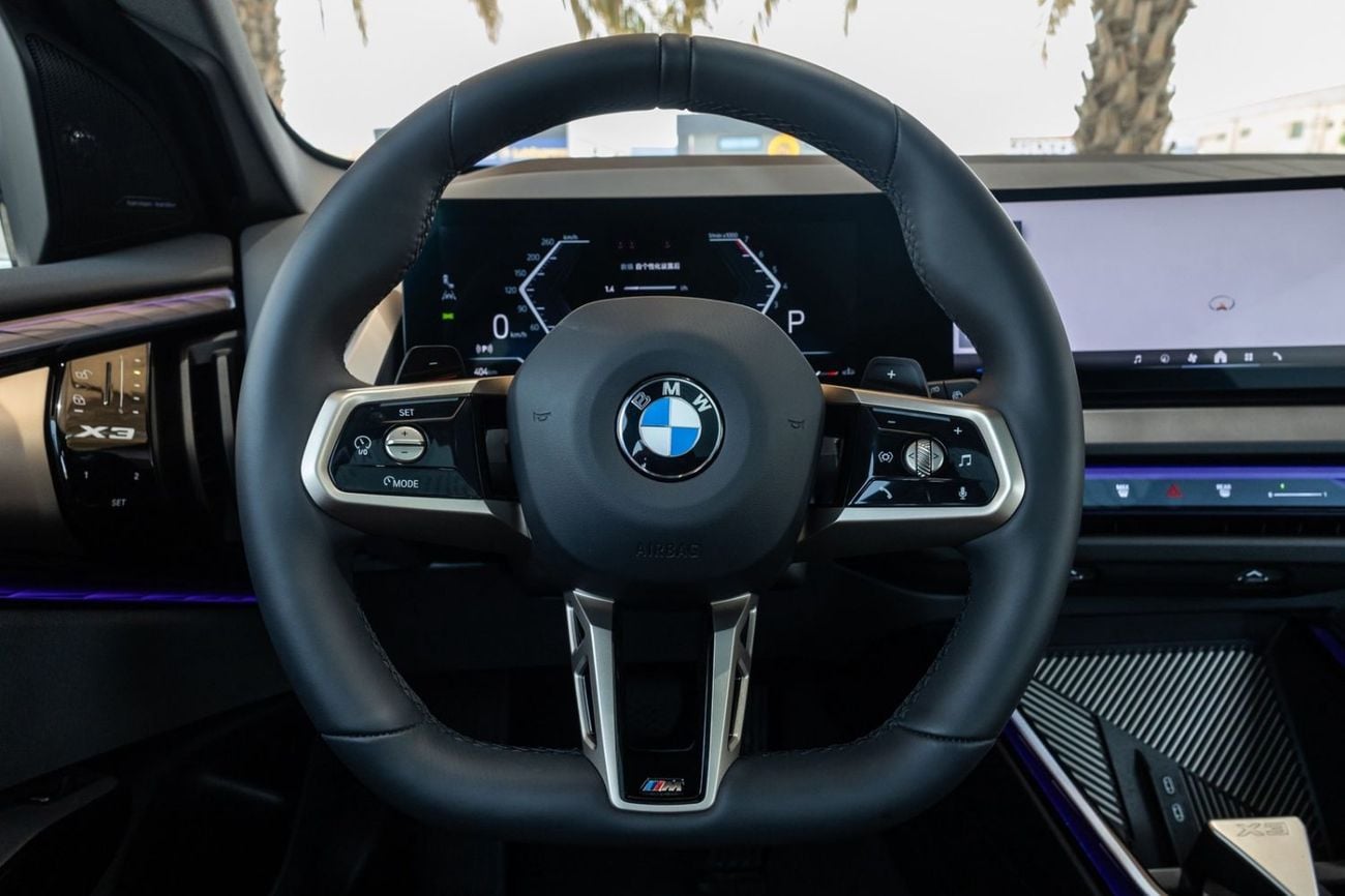 بي أم دبليو X3 BMW X3 30L M Sport 2025 Chinese specs