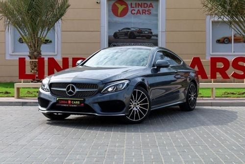 Mercedes-Benz C 200 Coupe Mercedes-Benz C200 Coupe AMG Pack 2018 GCC under Warranty with Flexible Down-Payment.
