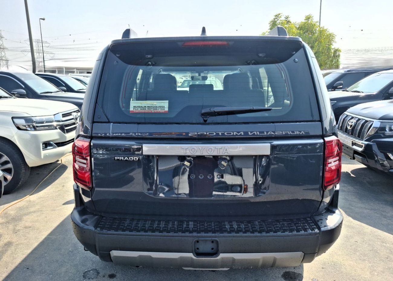 Toyota Prado Toyota Prado 2.7L 2025 Limited Grey Petrol EU (Export Only)