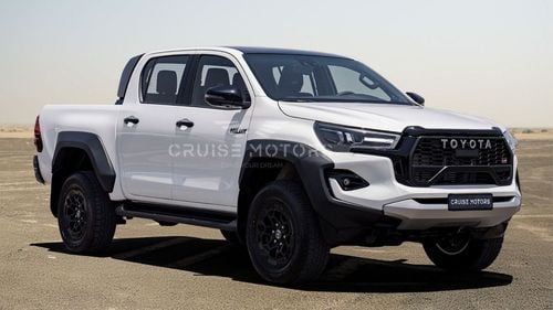 Toyota Hilux GR Sport 2.8L - Automatic . Diesel . Four Wheel Drive . 5 Seats . 4 Doors - White