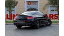 مرسيدس بنز C 300 Mercedes-Benz C300 AMG Pack 2017 GCC under Warranty with Flexible Down-Payment/ Flood Free.