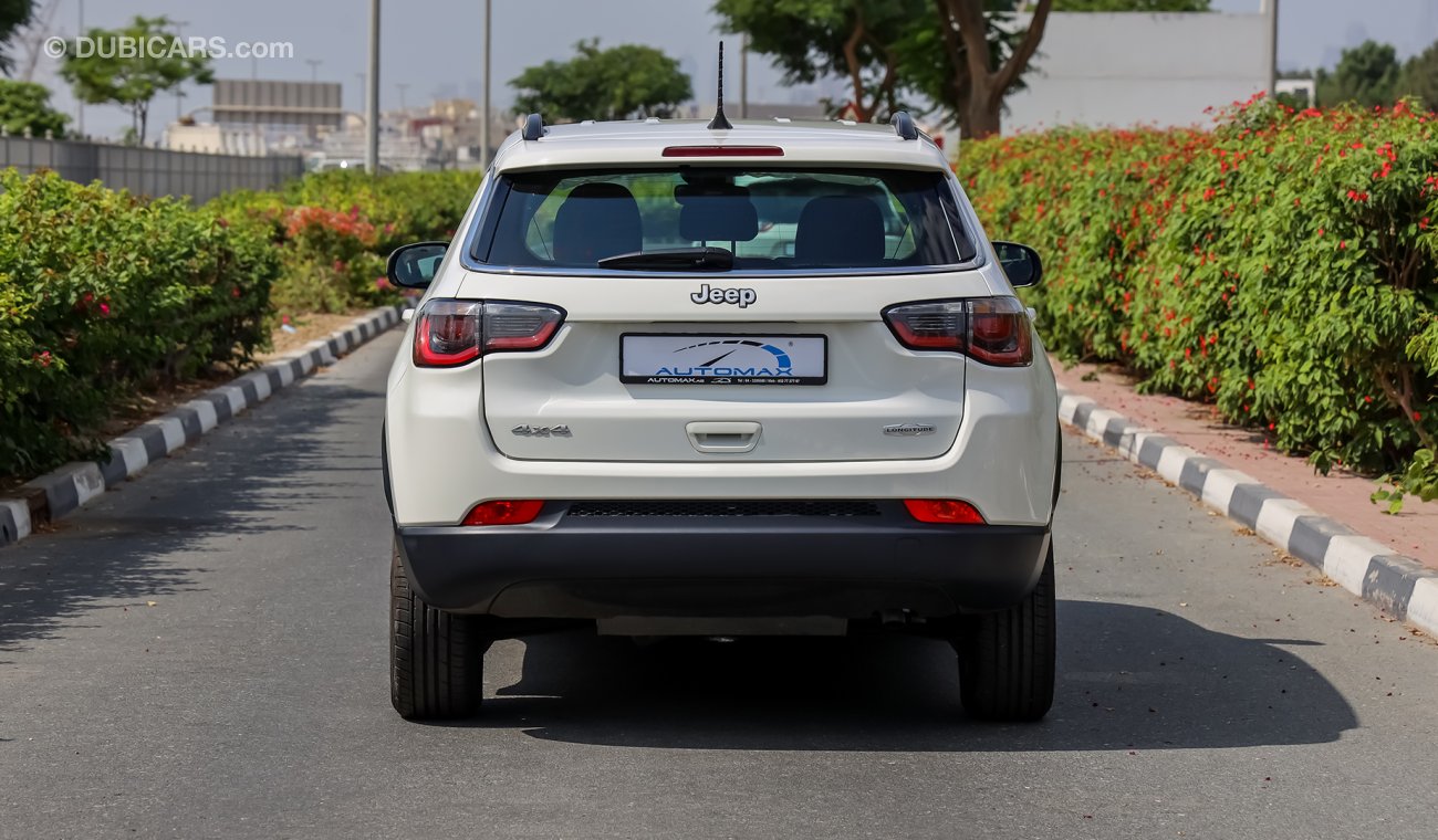 Jeep Compass Longitude 4X4 V4 , GCC , 2019 , 0Km , W/3 Yrs or 100K Km WNTY