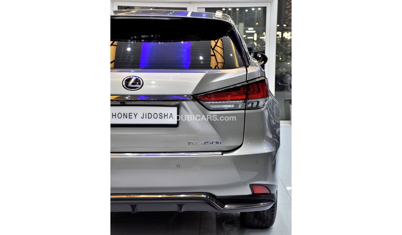Lexus RX450h EXCELLENT DEAL for our Lexus RX450 F-Sport HYBRID ( 2020 Model ) in Grey Color GCC Specs