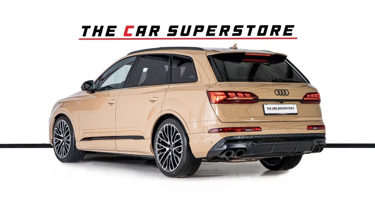 Audi SQ7 2025-Twin Turbo V8-Al Nabooda Warranty-Exclusive Color-Sports Exhaust-22 Inch Rims