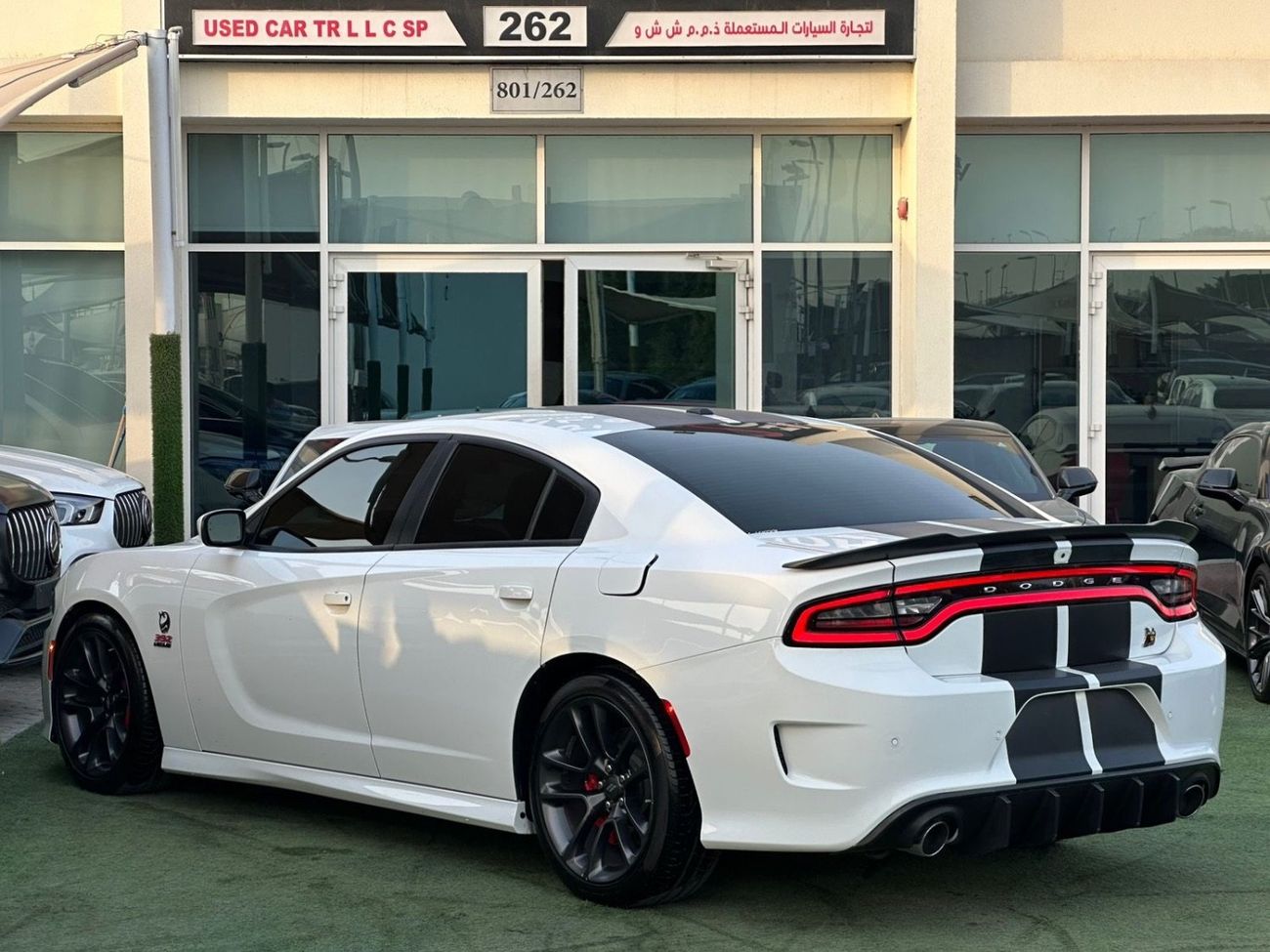 Dodge Challenger R/T Scat Pack 6.4L DODGE CHARGER SCATPACK 392 GCC 2021 Service history (Al Futtaim) Original Paint